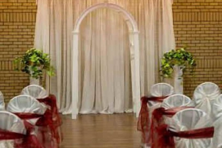 Indoor wedding