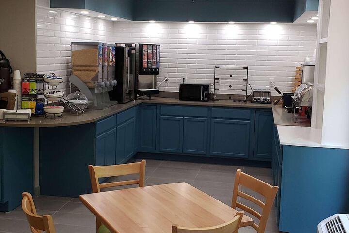 Breakfast area