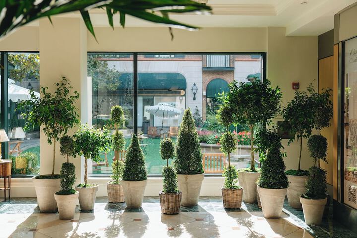 Lobby sitting area