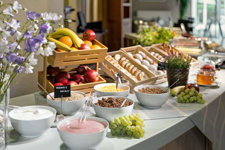 Breakfast buffet
