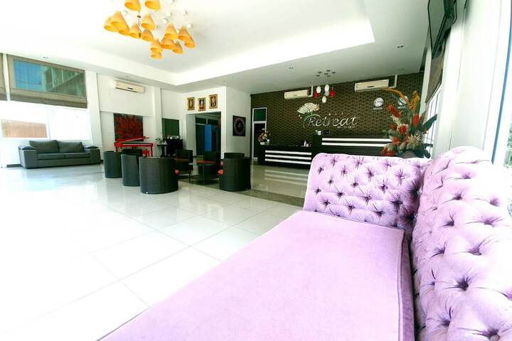Interior entrance
