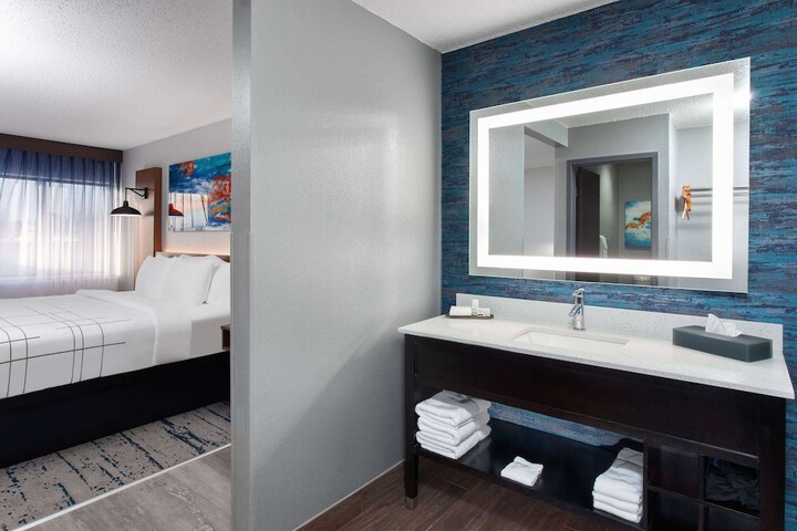 1 King Bed Mobility Accessible Roll in Shower (17 of 25)