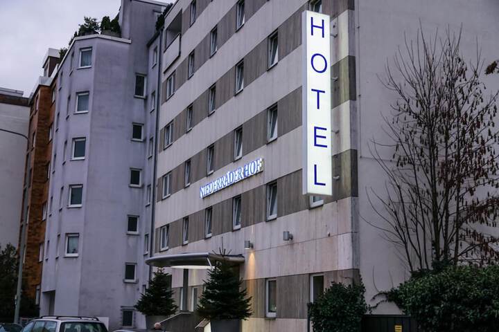Outside Hotel