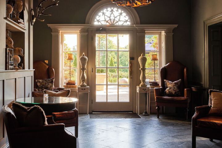 Interior entrance