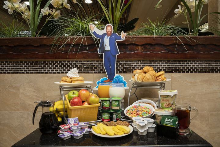 Breakfast buffet