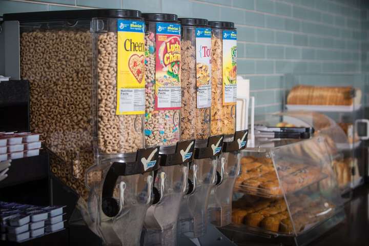 Breakfast buffet