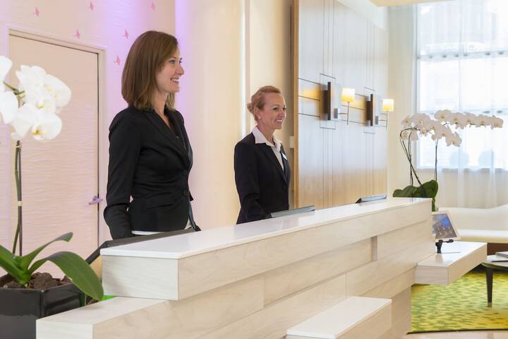 Concierge desk