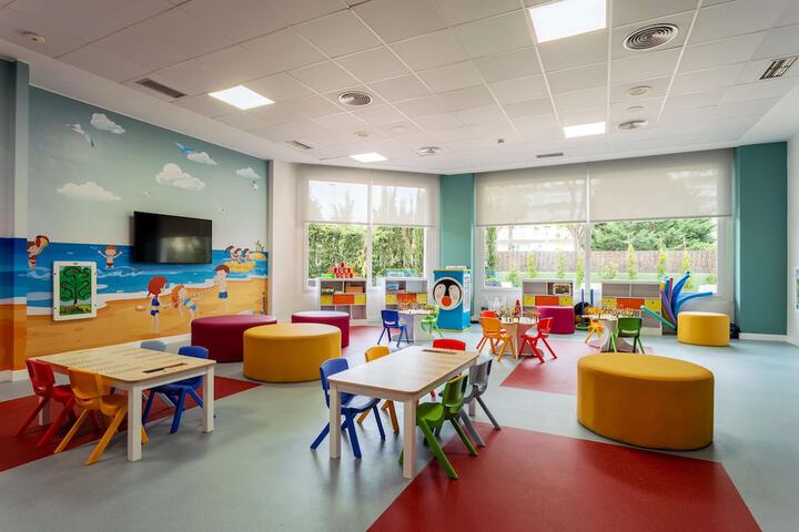 Children's play area - indoor