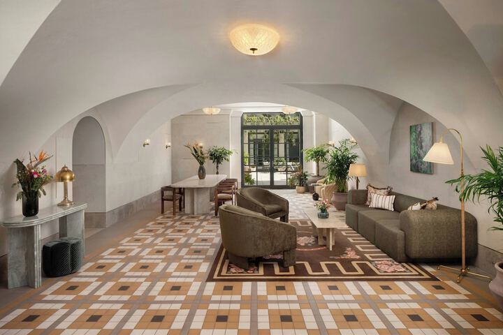 Lobby sitting area