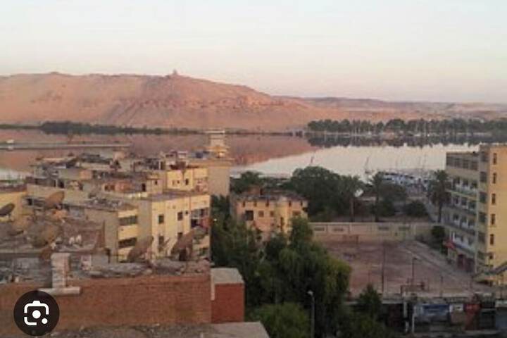 Exterior of Nubian oasis hotel aswan