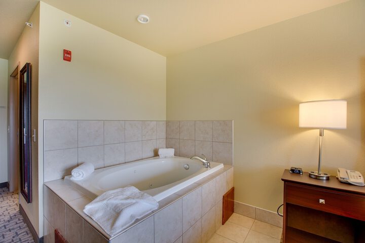 Suite 1 King Bed with Sofa Bed Accessible Audible Visual Alert (2 of 15)