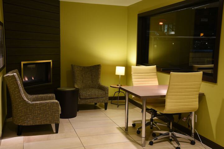 Lobby sitting area