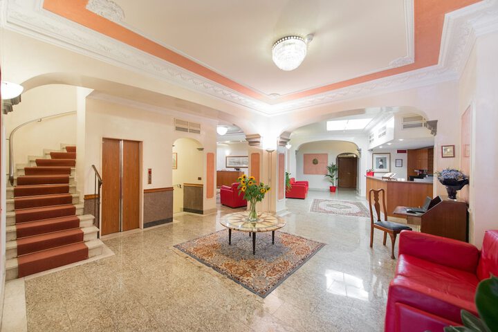 Interior entrance