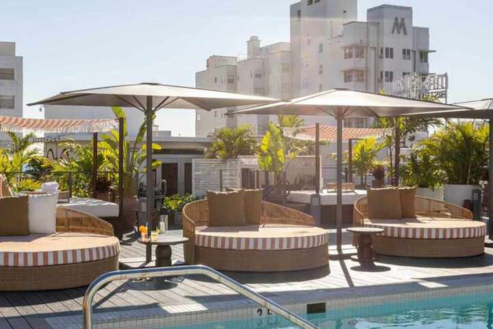 Rooftop pool