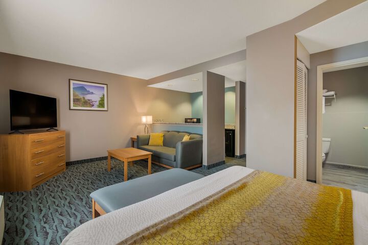 1 King Bed Business Plus Room, Microwave, Refrigerator Full Breakfast (26 of 36)