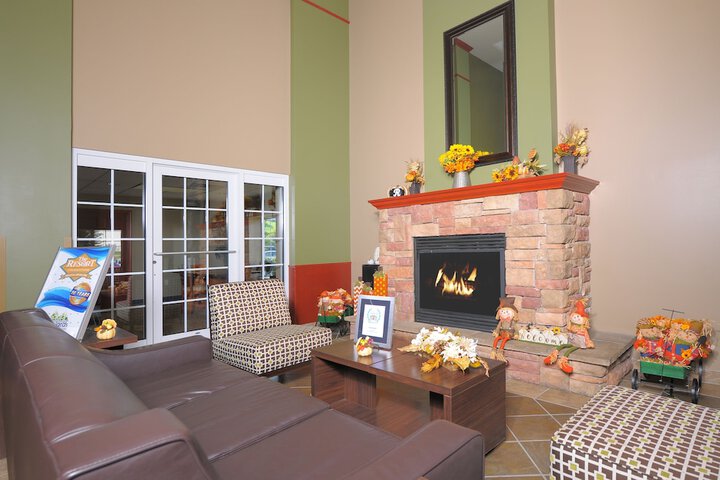 Lobby sitting area