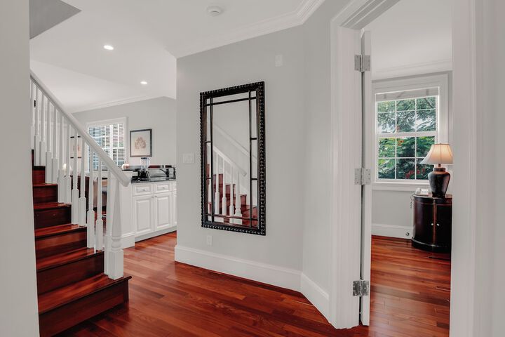 Interior entrance