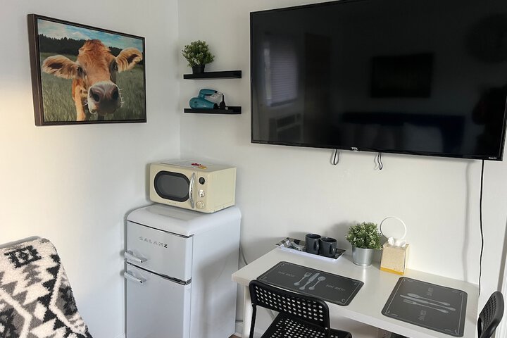 Design Room 2 Double Beds Refrigerator, Microwave (4 of 14)