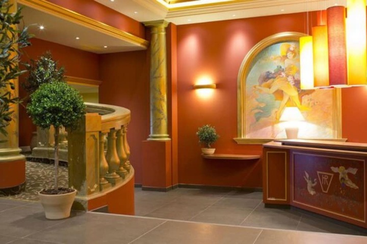 Interior entrance