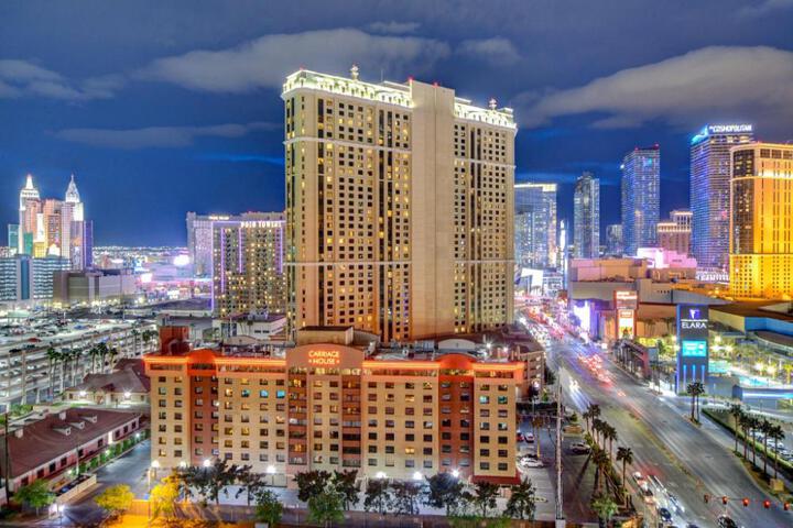 Exterior of Blu Cashmere Suite STRIP VIEWS:MGM Signature Hotel