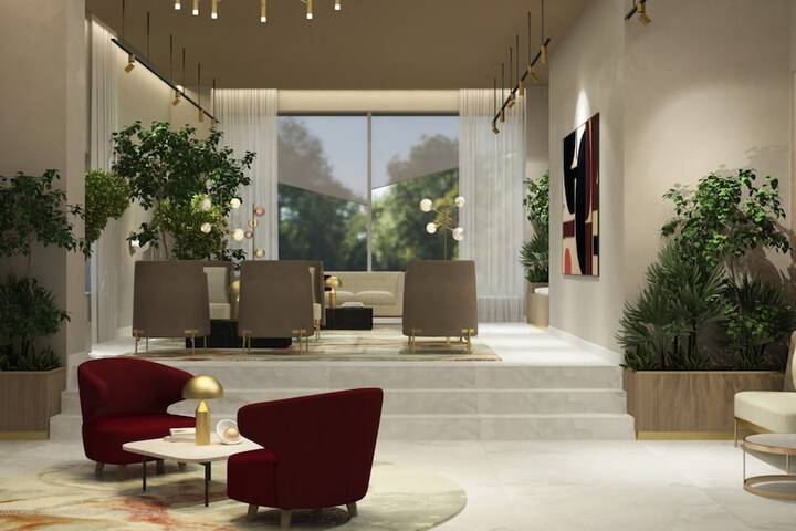 Lobby sitting area