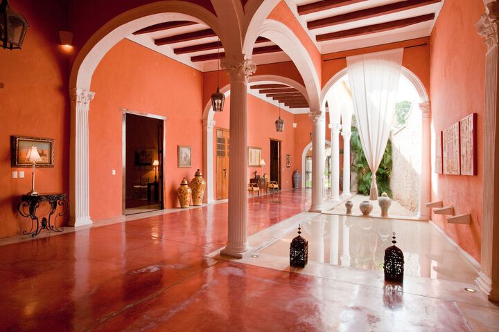 Interior entrance