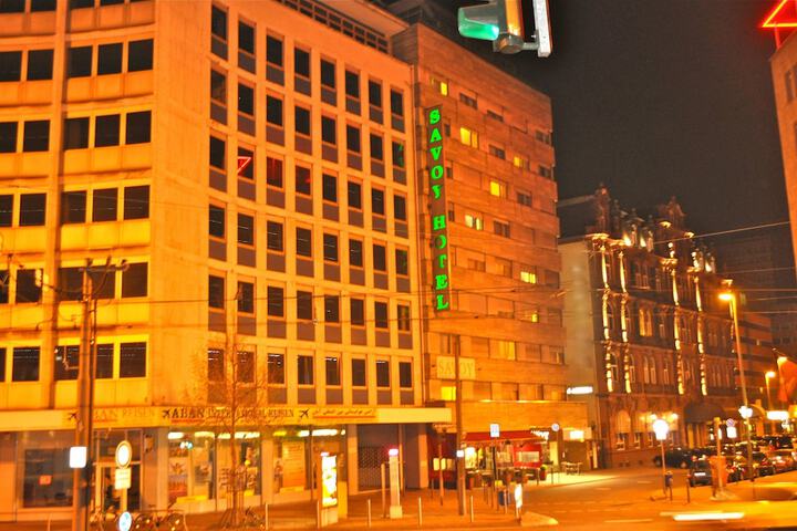 Front of property - evening/night