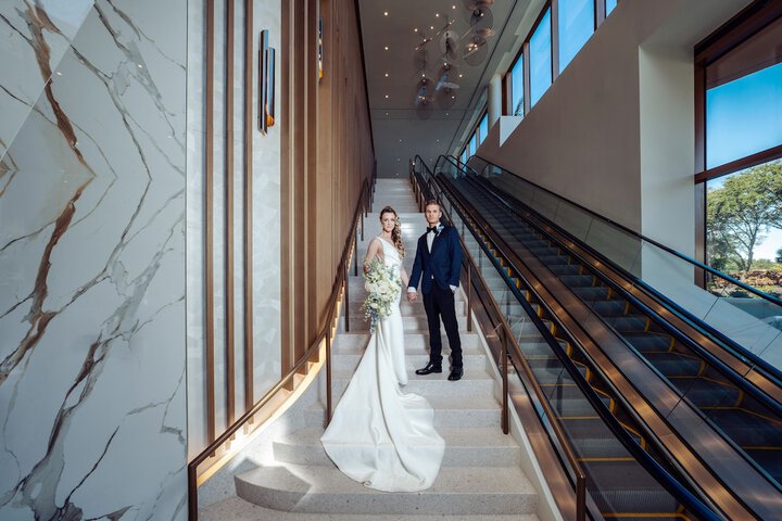 Indoor wedding