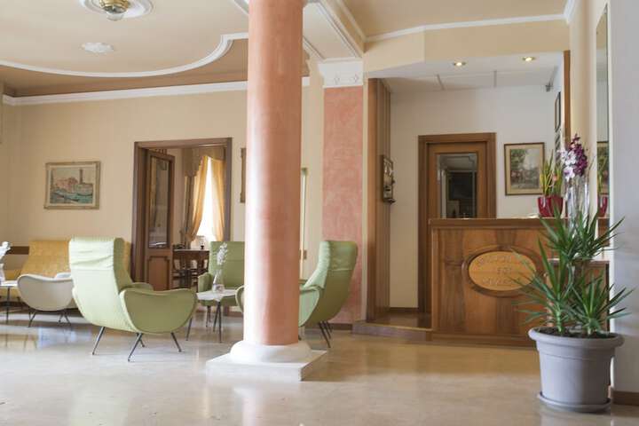 Interior entrance