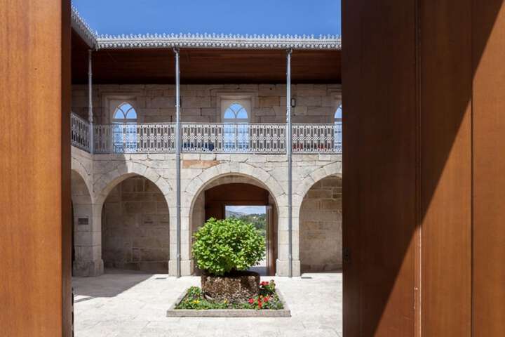 Interior entrance