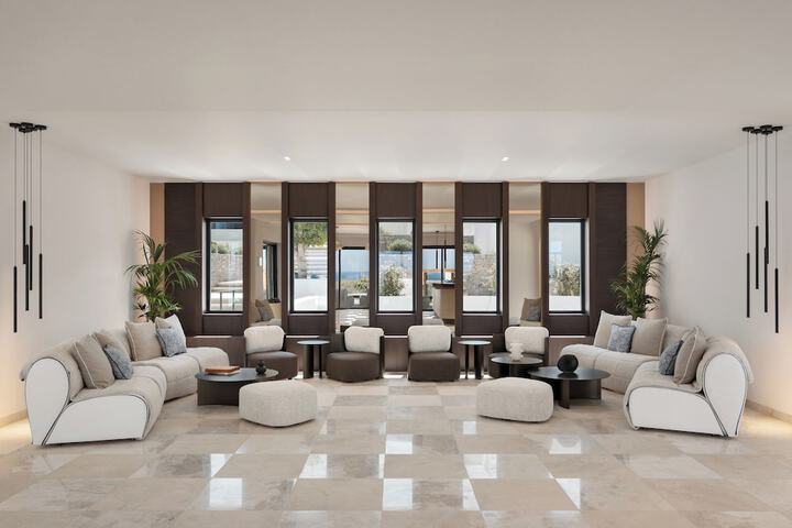Lobby sitting area