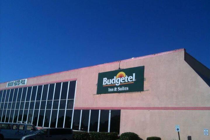 Exterior of BUDGETEL INN & SUITES