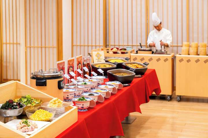 Breakfast buffet
