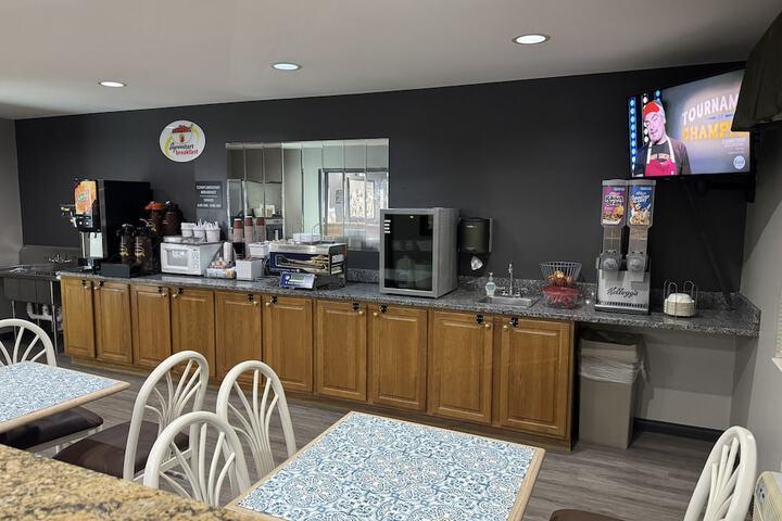 Breakfast buffet