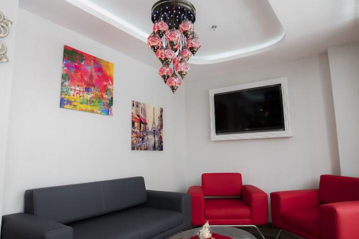 Lobby sitting area