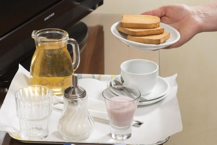 Breakfast area