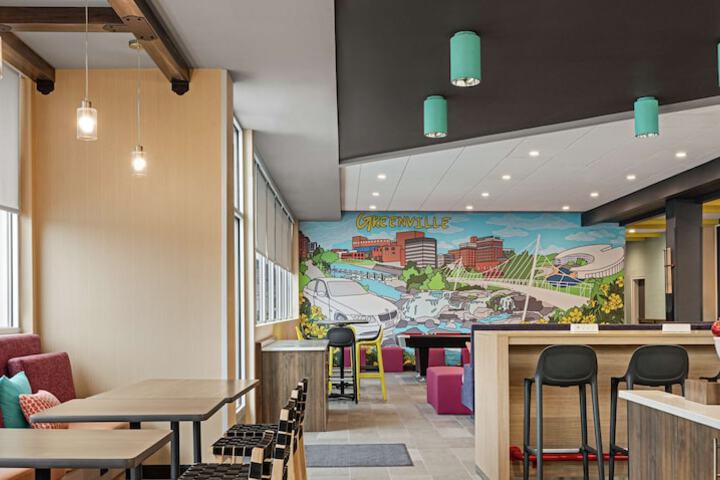 Breakfast area
