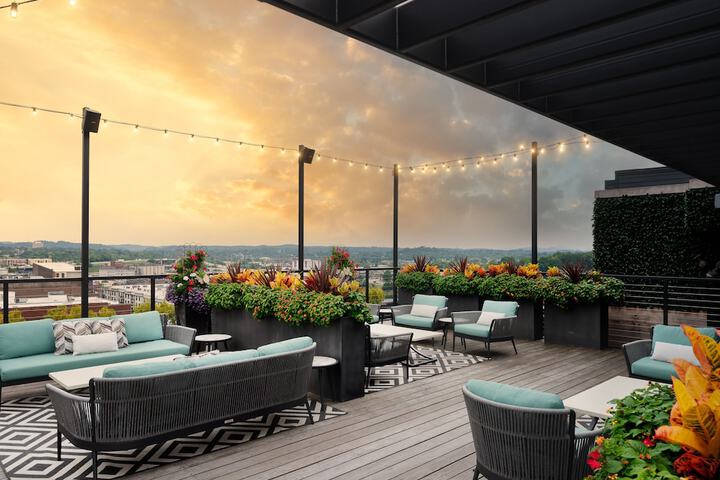 Rooftop terrace