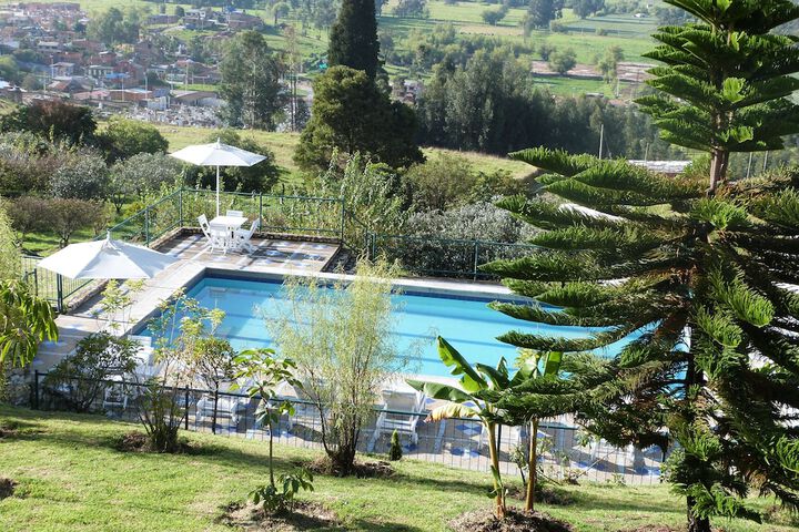Exterior of Miravalle Suites