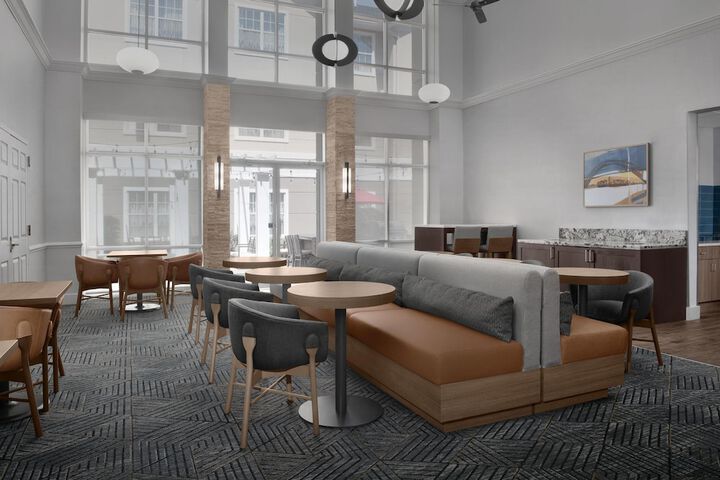 Breakfast area