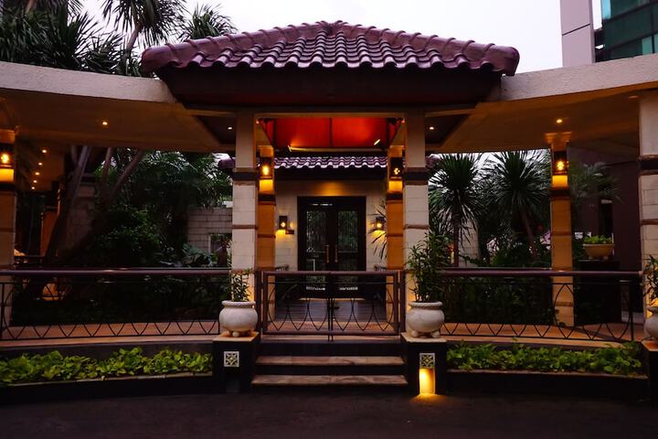 Interior entrance