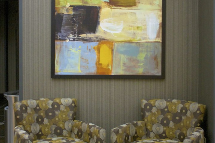 Lobby sitting area