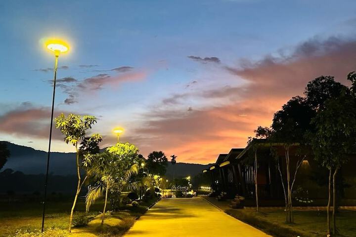 Exterior of Sky country resort at khanom