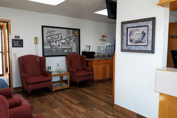 Lobby sitting area