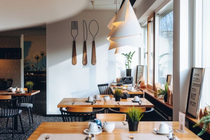 Breakfast area