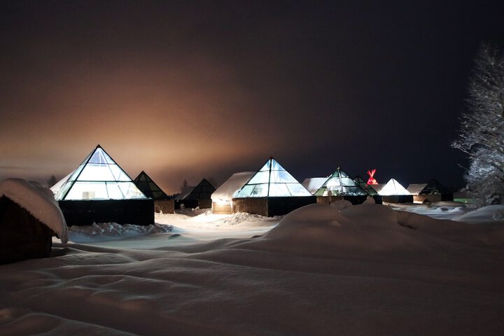 Photo of Aurora Pyramid Glass Igloos