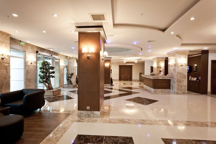 Interior entrance