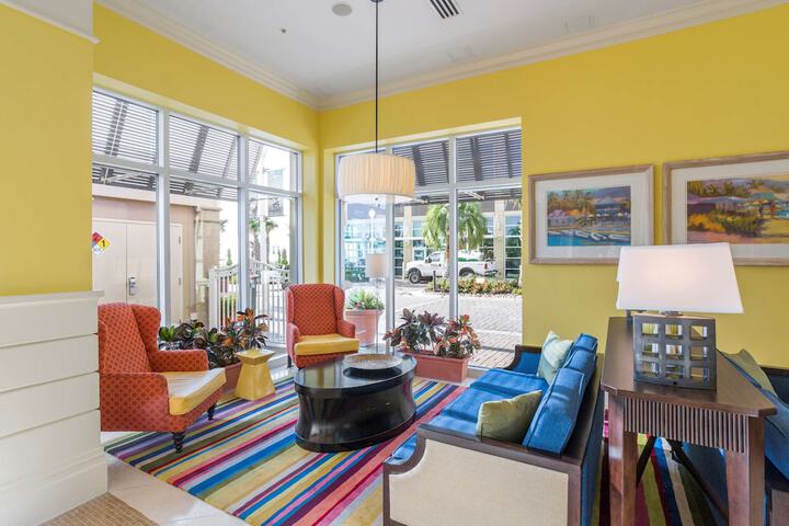 Lobby sitting area