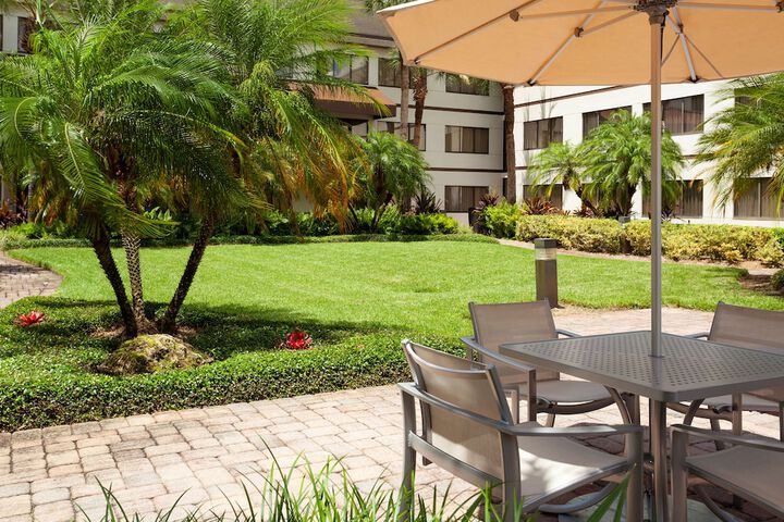 Courtyard view
