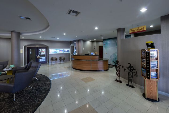 Lobby sitting area